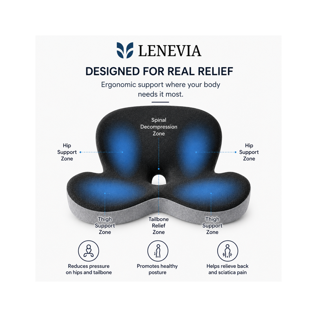 ComfortCore™ Ergonomic Seat Cushion